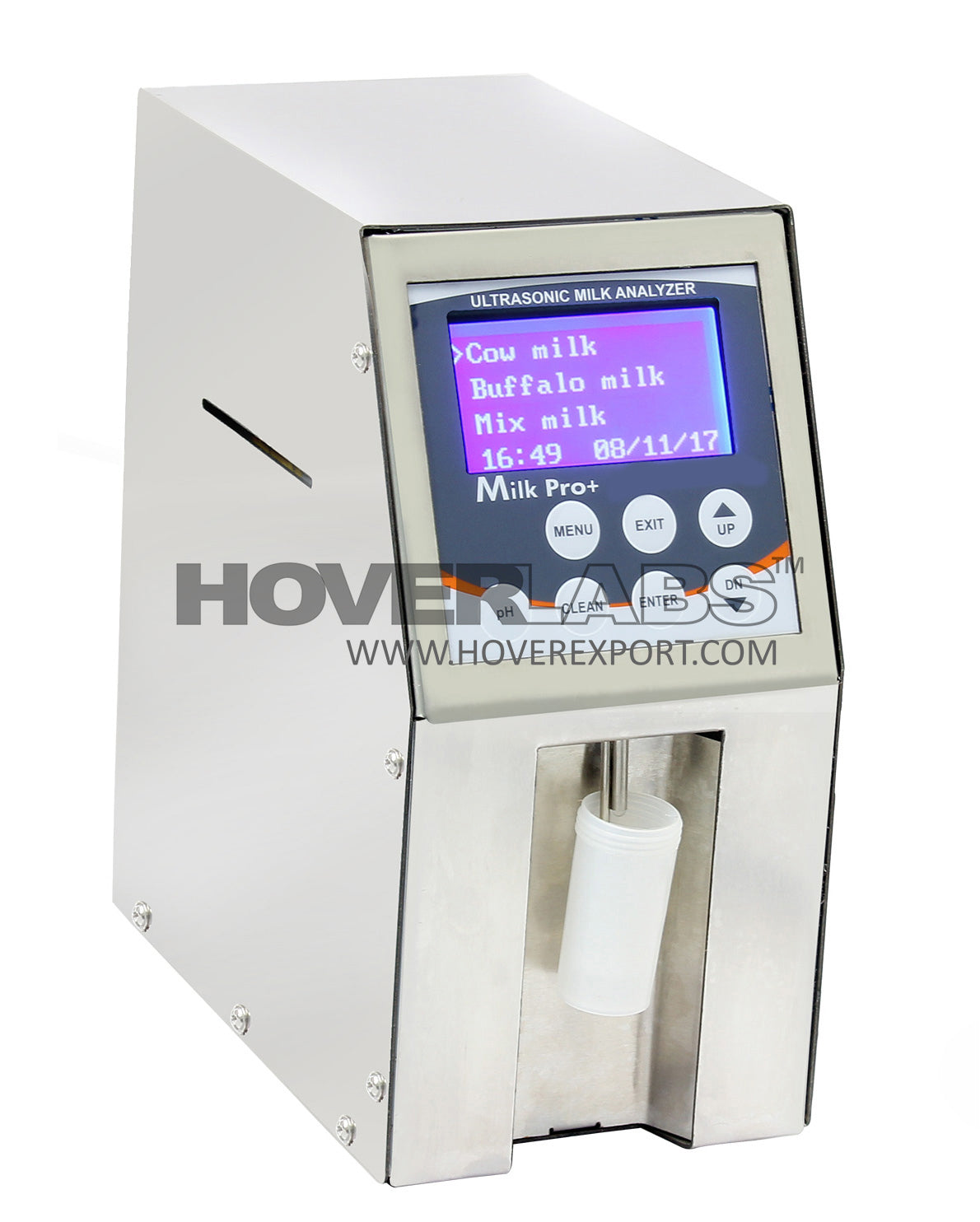 Ultrasonic Milk Analyzer (Double Sensor) (Model No. HVO-Milk Pro)