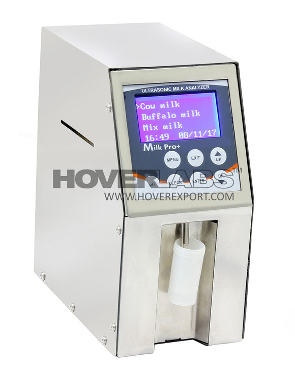 Ultrasonic Milk Analyzer (Double Sensor) (Model No. HVO-Milk Pro)