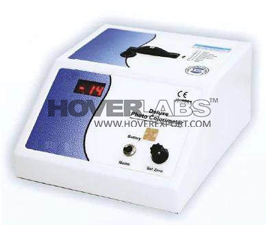 DIGITAL PHOTO COLORIMETER (MODEL NO. HV-08-DPC) – HOVERLABS