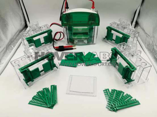 VERTICAL ELECTROPHORESIS UNIT WITH ACCESSORIES (Model: HVS-VEP03)