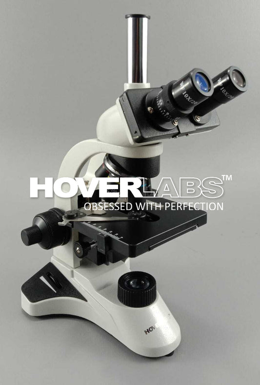 HOVERLABS Research Trinocular Microscope (Model No. HV-20 TR)