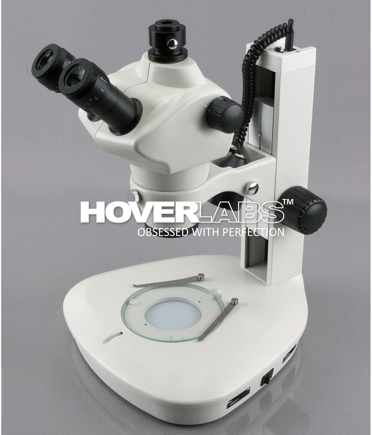 RESEARCH TRINOCULAR STEREOZOOM MICROSCOPE (Model: HV-ZOOM-IV TR)