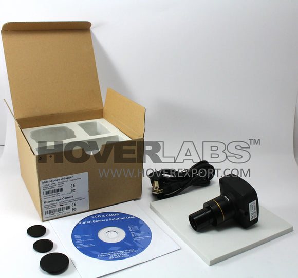 10 Megapixel CMOS Research Microscope Camera with Measurement Software (Model No. HV-10MP)