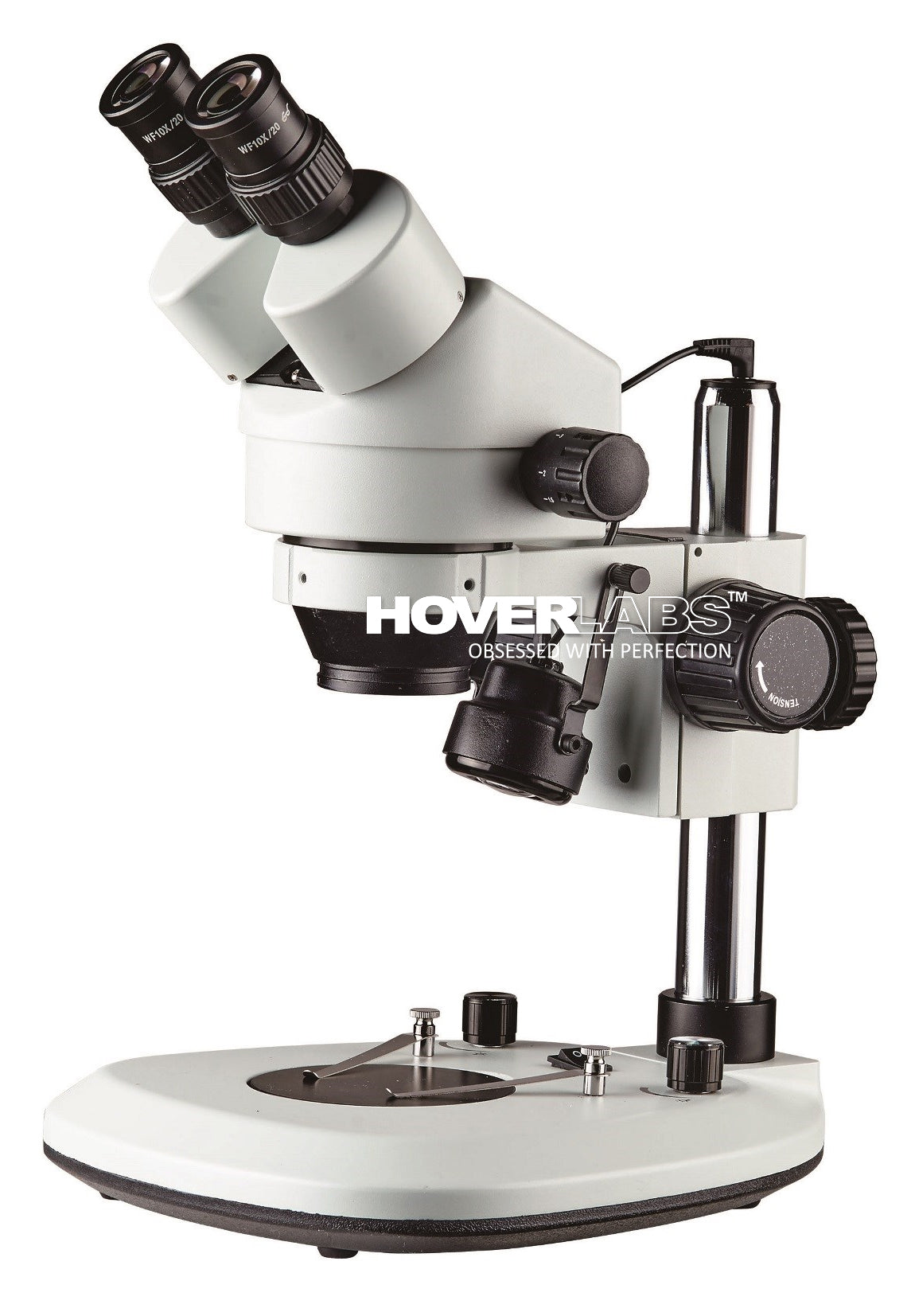 TRINOCULAR STEREOZOOM MICROSCOPE WITH 5 MP CAMERA (Model: HV-ZOOM-II TR)