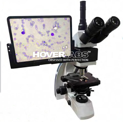 “HOVERLABS” Trinocular Microscope (Model: HVS-TM150)