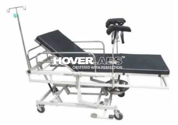 Obstetrics Labour Table Deluxe for hospital, Complete SS (Model No: HVK-368)