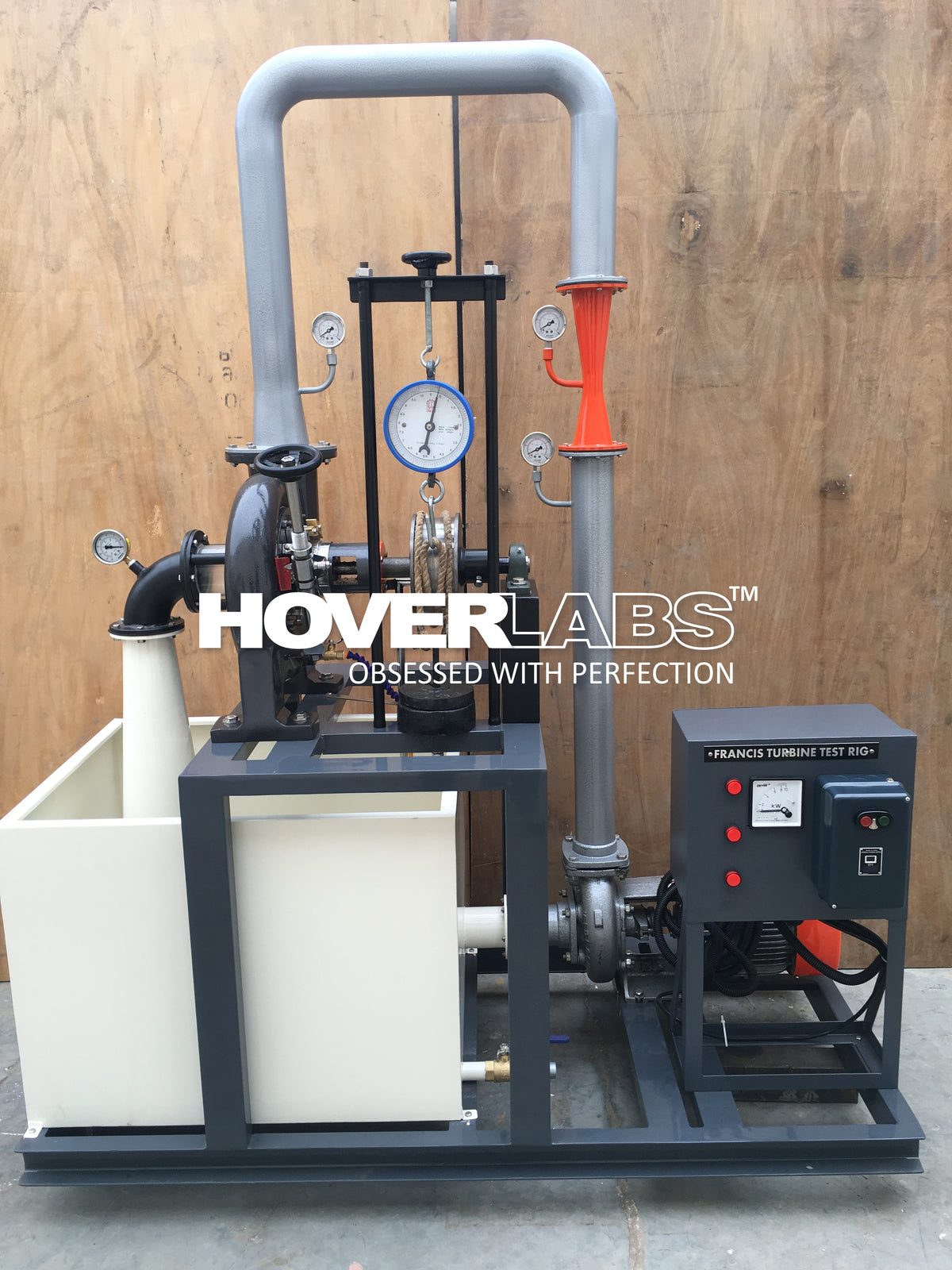FRANCIS TURBINE TEST RIG (Model: HVL-10)