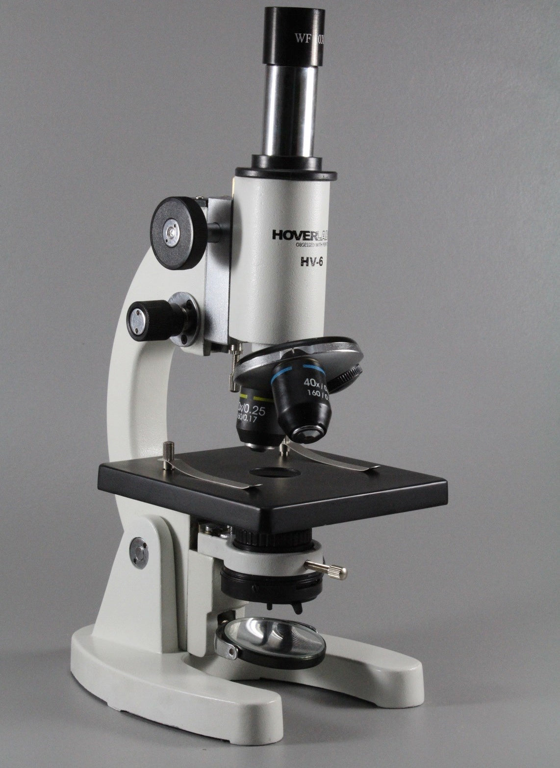 Student Microscope with Movable Condenser (Model: HV-6)