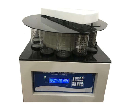 AUTOMATIC TISSUE PROCESSOR MICROPROCESSOR BASED (VACCUM) -2 Ltr (Model: HV-MPT-02)