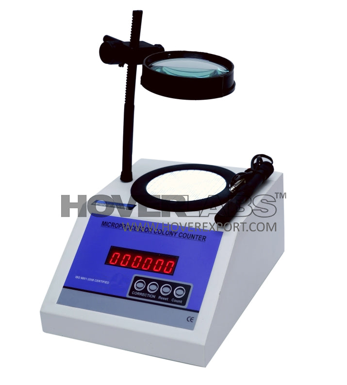 Microprocessor Colony Counter 6-digit LED display (MODEL NO. HVL- 376)
