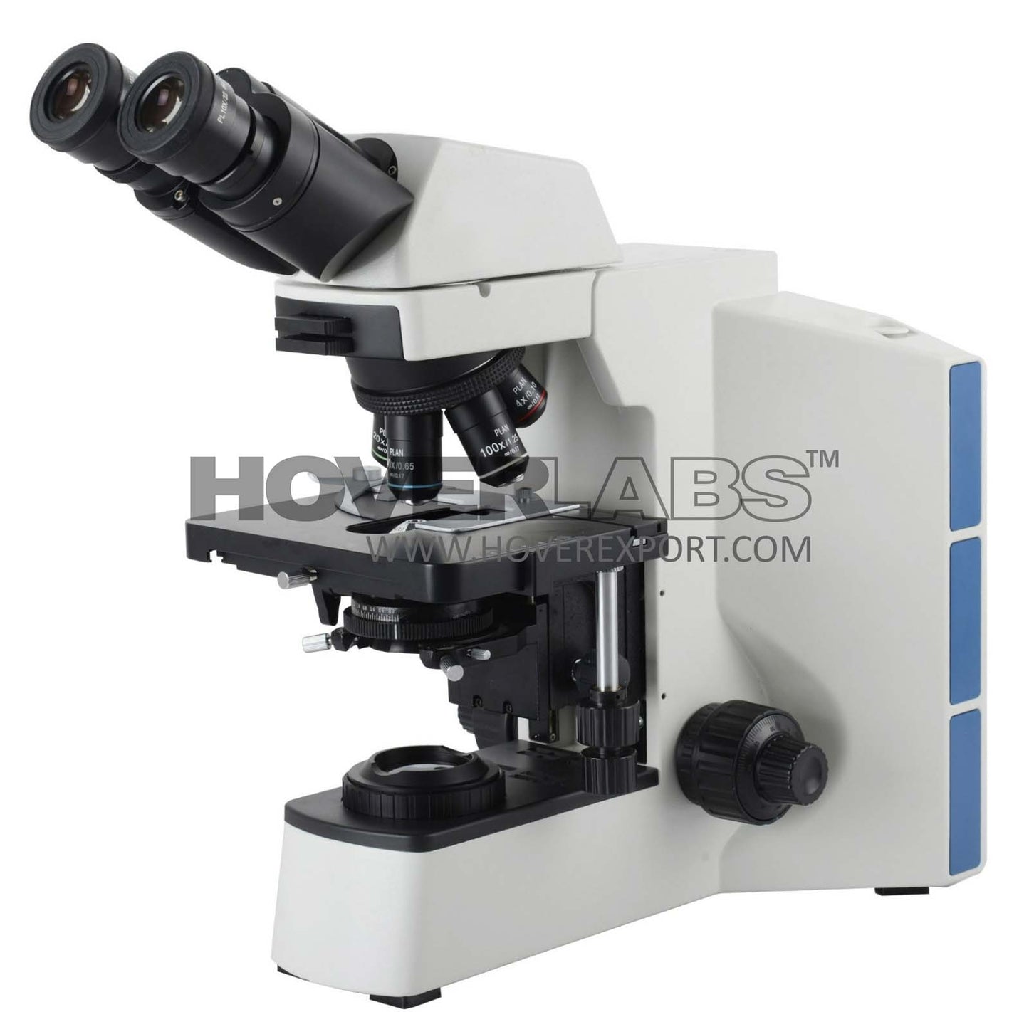 Upright Trinocular Research Grade Phase Contrast Biological Microscope (Model No. HV-X40)