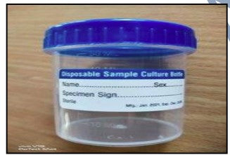 Urine Container (Model No. HVO-CONT-156)