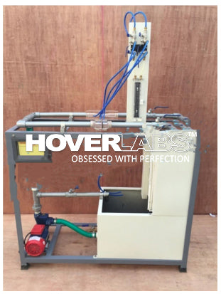 Venturimeter, Orificemeter & Rotameter/Venturimeter, orifice meter, rota meter test RIG  (Model No. HVO-FM-02-C)