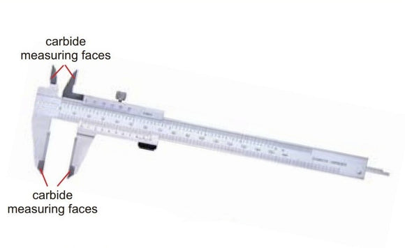 Vernier Calipers with Carbide Tipped Jaws (Model No- 1238)