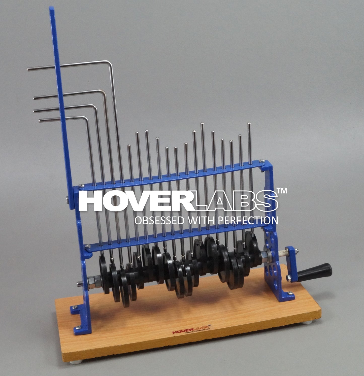 Wave Motion Machine Demonstration Working Model, Metal, 18 pulley