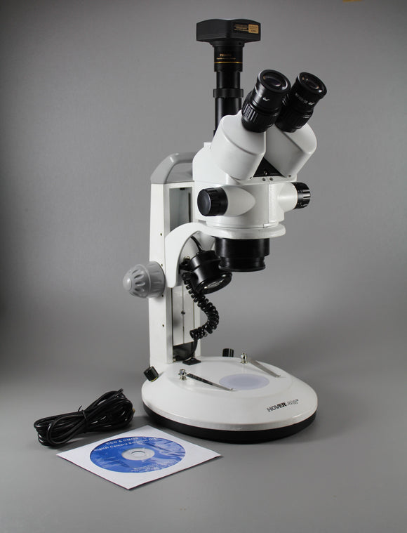 Stereozoom Microscope with Research Camera