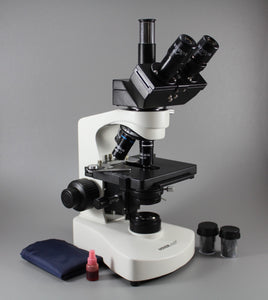 HOVERLABS Research Trinocular Microscope (Model No. HV-20 TR)