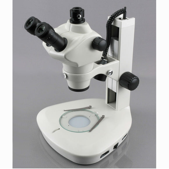 Research Trinocular Stereozoom Microscope (Model No. HV-ZOOM-IV TR)