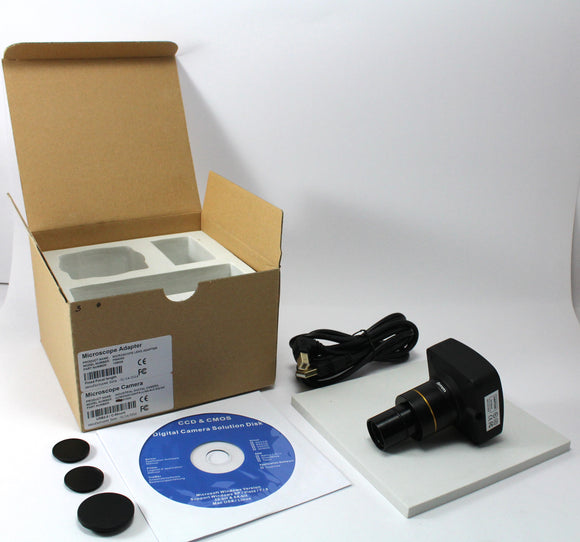 14 Megapixel CMOS Research Microscope Camera with Measurement Software (Model No. HV-14MP)