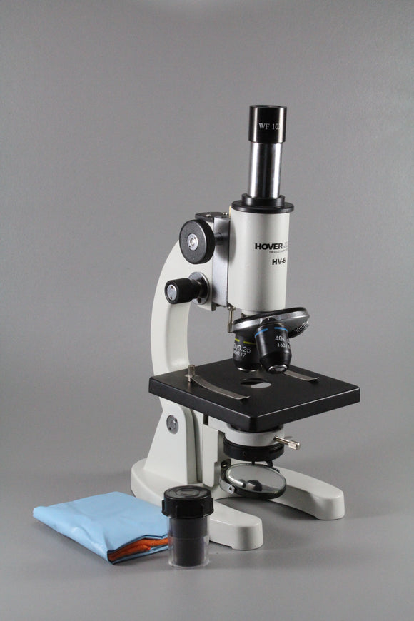 Student Microscope with Movable Condenser (Model No. HV-6)