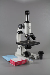 Student Microscope Economy Model (Silver/Black Colour) (Model No. HV-5 ECO)