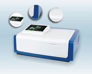 Microprocessor UV-VIS Double Beam Touch Screen Spectrophotometer With Software. (Model No. HV-2900)